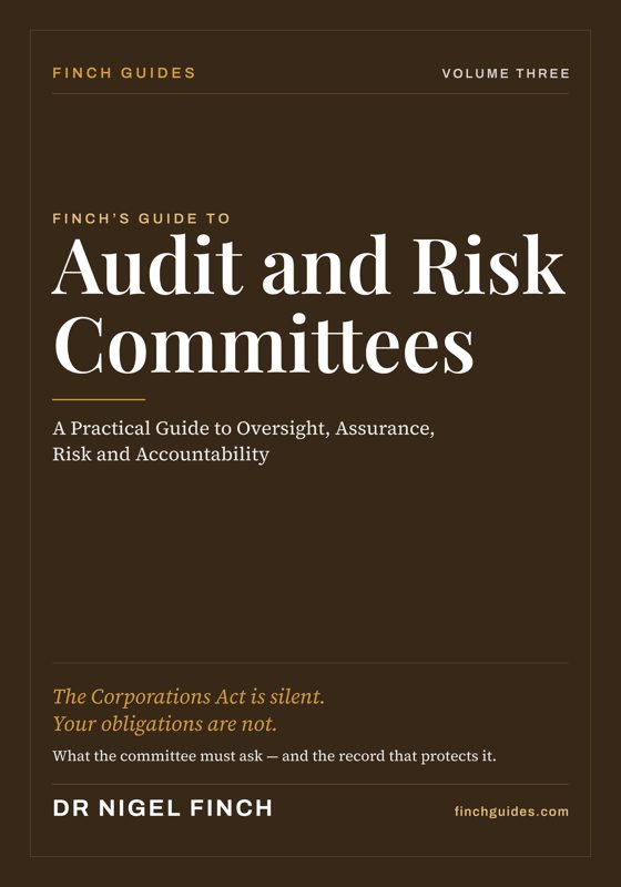 Finch's Guide to Audit and Risk Committees