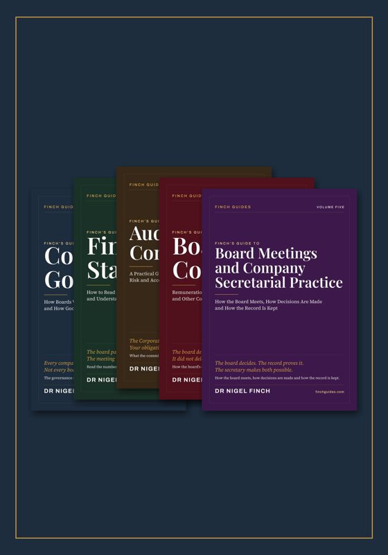 The five-volume Finch Guides set